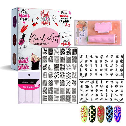 Nail Art Accessories and Tools (to93xy15strp) Nail Art Combo- Royalkart - The Urban Store