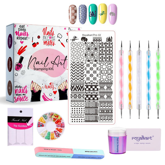 Nail Art Combo Kit For Women | Professional Nail Art Series (Pro-02) Nail Art Combo- Royalkart - The Urban Store