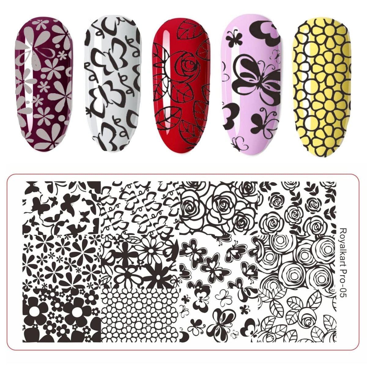 Nail Art Combo Kit For Women | Professional Nail Art Series (Pro-05) Nail Art Combo- #Royalkart#animal