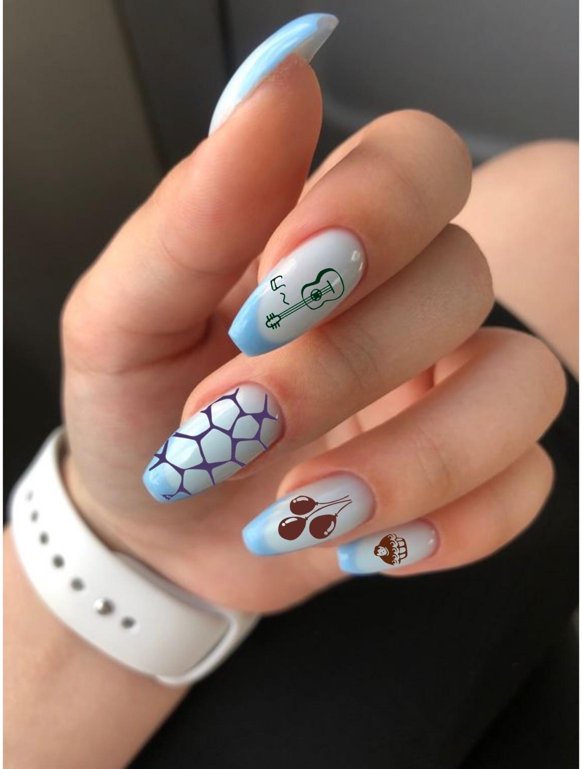 Summer Stamping Nail Art Designs for 2018 | BeautyBigBang