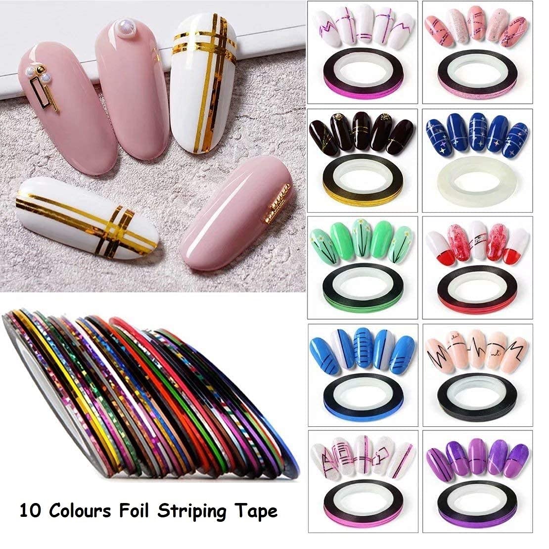 Acrylic Nail Art Practice Set Nail Liner Pen 180pcs 4colors Nail Wipes  Lines Drawing Painting Template Learning Book Easy To Clean Can Be Reused Manicure  Tools … | Acrylic nail art, Nail