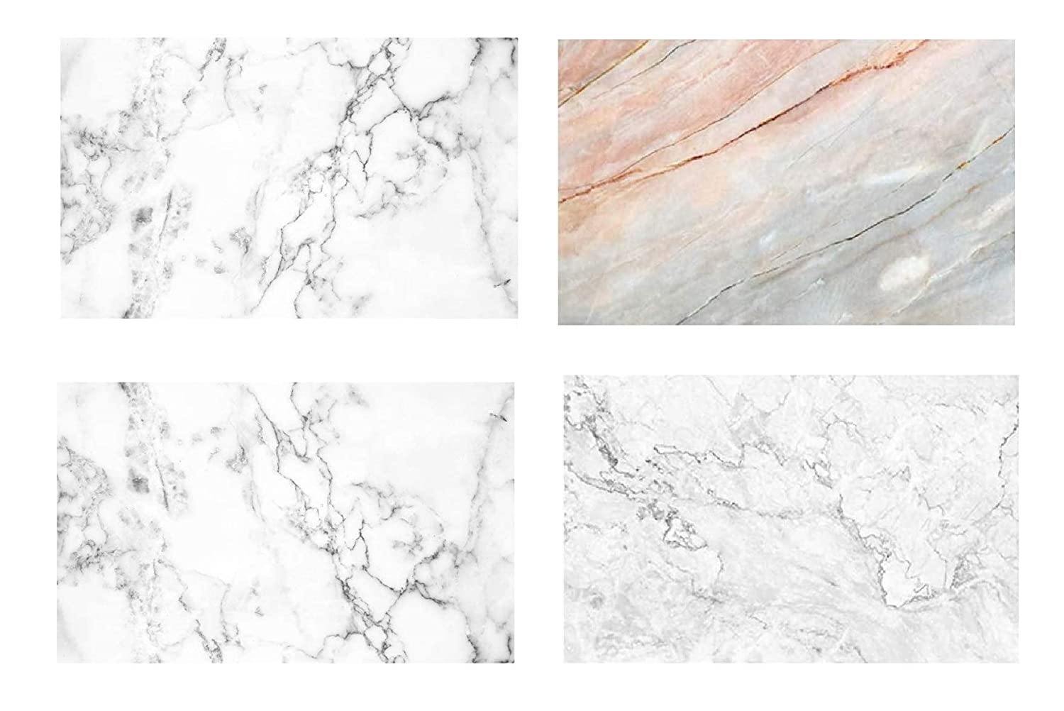 Photography Backdrop White Marble & Pink Marble Pack 2 Photography Backdrop- Royalkart - The Urban Store