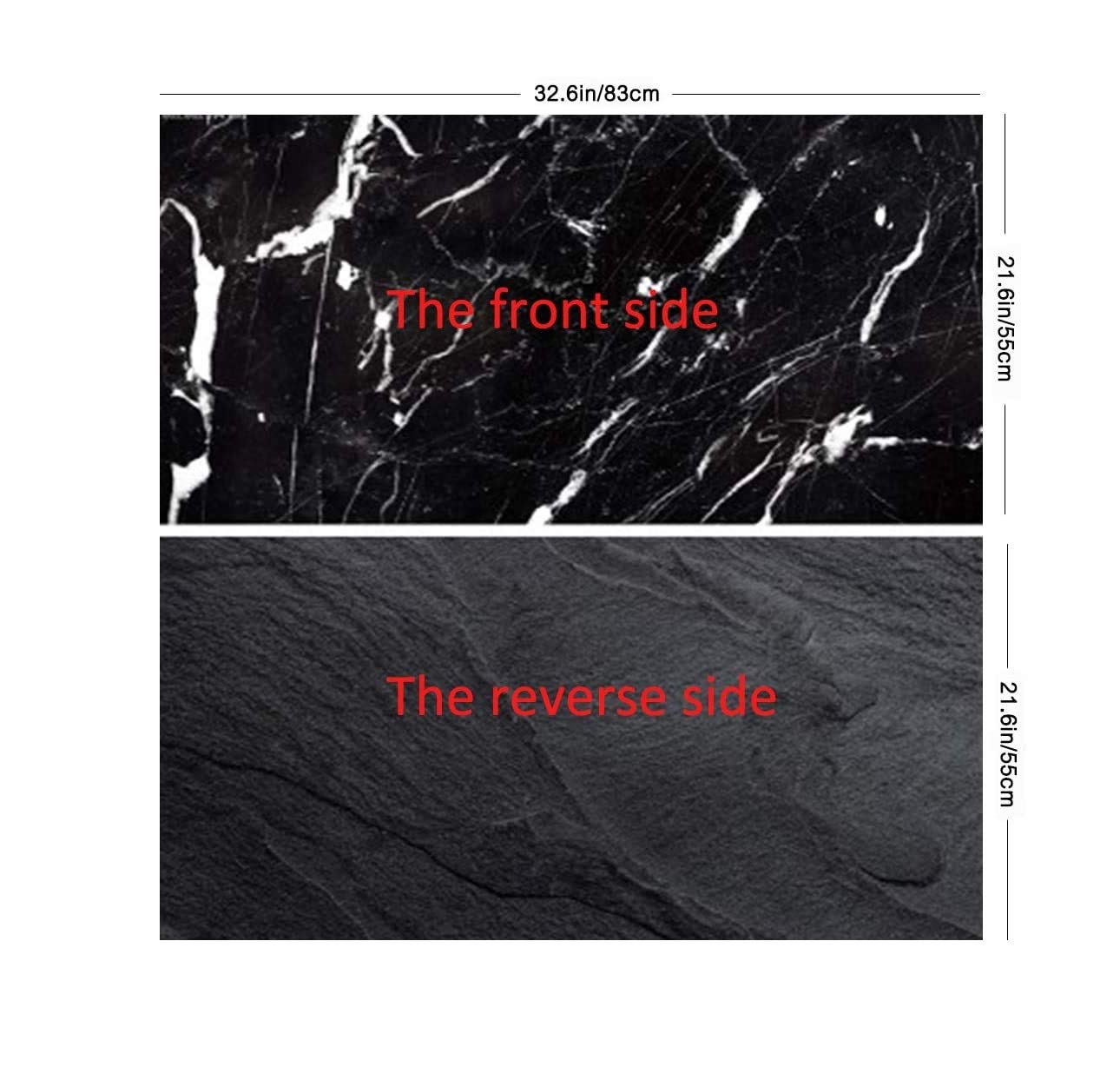 Pink Marble & Black Marble Backdrop Pack-2 Photography Backdrop- Royalkart - The Urban Store