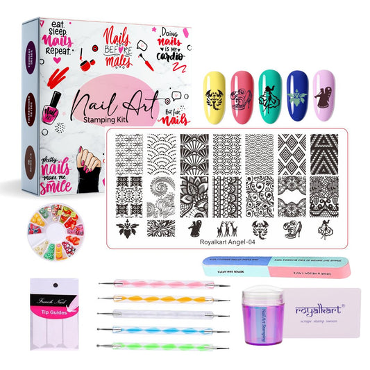 Professional Nail Art Kit- (ANGEL-04) Nail Art Combo- Royalkart - The Urban Store